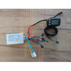 Контролер 36–48V 250/350W з LCD дисплеєм та ручкою газу зліва | Універсальний комплект для електровелосипеда